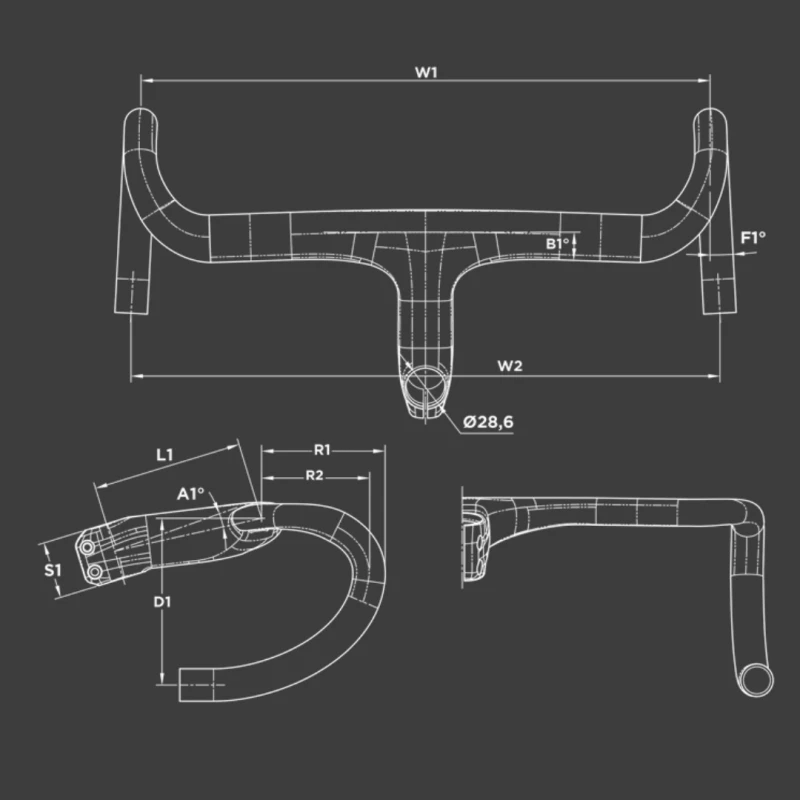 Manillar Black Inc Con Potencia Carbono 8 Manillar Black Inc Con Potencia Carbono - Imagen 6