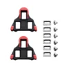Par Calas Shimano SPD-SL SM-SH10 Rojo Sin Flotación -Ciclismo Comercio par calas shimano spd sl sm sh10 rojo sin flotacion
