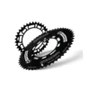 Plato Ovalado Rotor Q-Ring Aero Exterior Negro -Ciclismo Comercio plato ovalado rotor q ring aero exterior negro