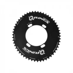 Plato Ovalado Rotor Q-Ring Aero Exterior Negro -Ciclismo Comercio plato ovalado rotor q ring aero exterior negro 2