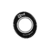 Plato Ovalado Rotor QXL Exterior Negro -Ciclismo Comercio plato ovalado rotor qxl exterior negro