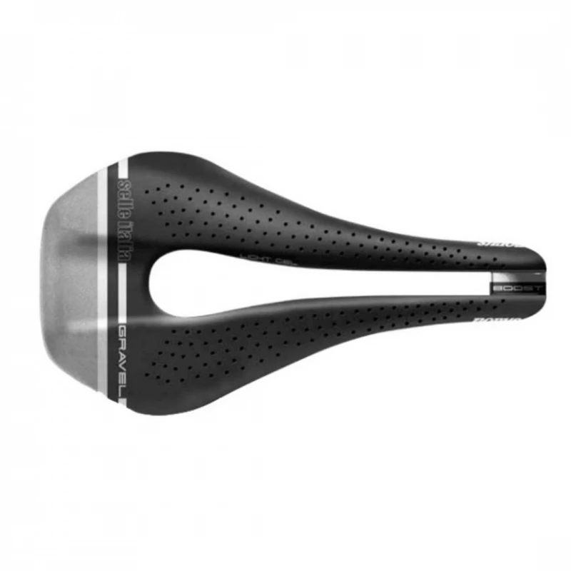 Sillín Selle Italia Novus Boost Gravel Tech Super Flow Negro S3 4 Sillín Selle Italia Novus Boost Gravel Tech Super Flow Negro S3 - Imagen 2