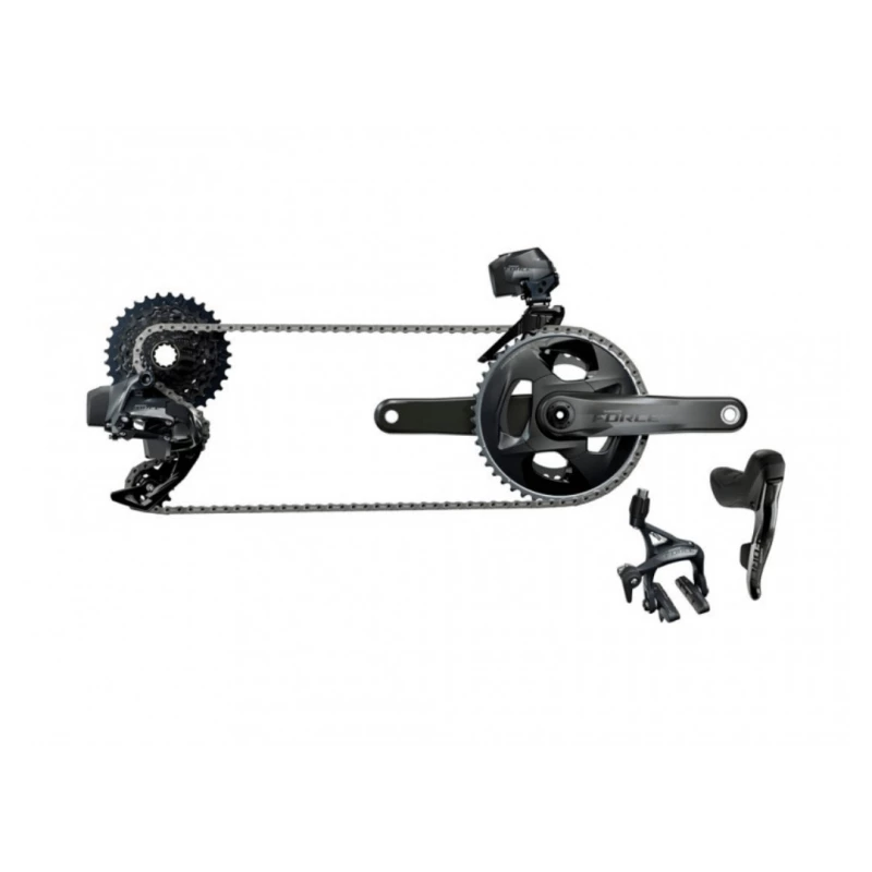 SRAM Force ETap AXS HRD FM 2x12 Velocidades Grupo Hidro Flat De Cambios 3 SRAM Force ETap AXS HRD FM 2x12 Velocidades Grupo Hidro Flat De Cambios