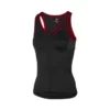 Top Castelli Solare Negro Rojo Mujer -Ciclismo Comercio top castelli solare negro rojo mujer
