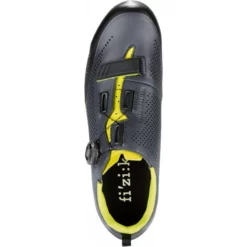 Zapatillas Fizik Terra X5 Color Gris Amarillo Flúor -Ciclismo Comercio zapatillas fizik terra x5 color gris amarillo fluor 1