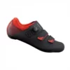 Zapatillas Shimano RP4 Road Negro Rojo -Ciclismo Comercio zapatillas shimano rp4 road negro rojo