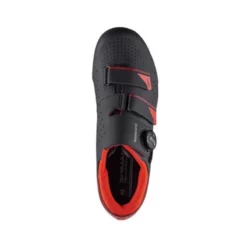 Zapatillas Shimano RP4 Road Negro Rojo -Ciclismo Comercio zapatillas shimano rp4 road negro rojo 2