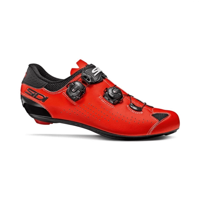 Zapatillas Sidi Genius 10 Rojo Negro 3 Zapatillas Sidi Genius 10 Rojo Negro