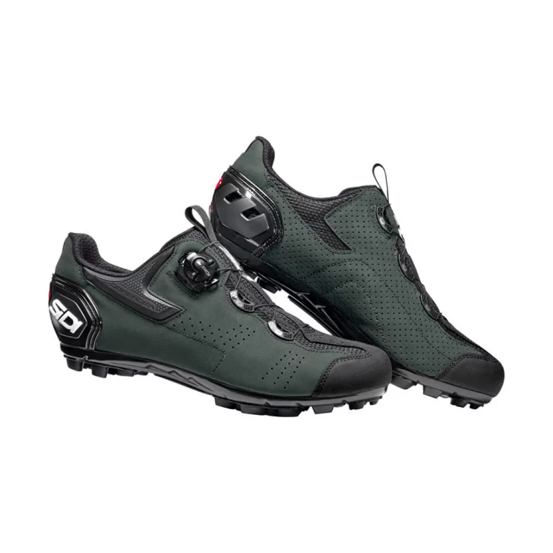 Zapatillas Sidi MTB Gravel Negro Verde 4 Zapatillas Sidi MTB Gravel Negro Verde - Imagen 2
